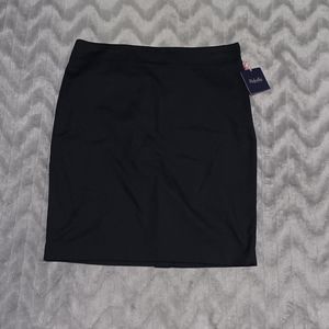 Rafaella Womens Size 8 Black Straight Pencil Career Dress Skirts NWT